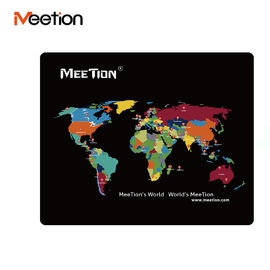 MEETION C105 무료 샘플 피복 세계 지도 쥐 매트 패드